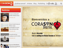 Tablet Screenshot of corason.com